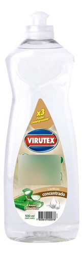 Virutex Lavalozas Biodegradable Aloe Vera 500ml