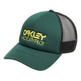 Gorra Oakley Factory Pilot Unisex Moda Verde