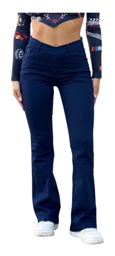 Pantalon Jegging De Jean Sin Boton Calza Talles Grandes Ldv