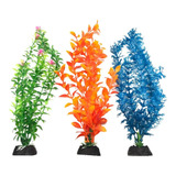 Planta Artificial Plástica Kit Maxxi Colors 28cm - 03 Un.