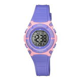 Reloj Digital Q&q Dama Nena Sumergible Colores M187 Garantia