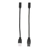 Cable Plano Usb C De 2 Piezas Jak Able 3.1 Tipo Hembra A Hem