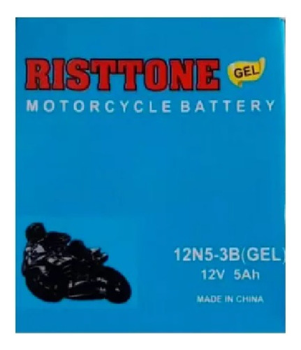 Bateria De Moto 12n5 3 B/ 12v 5ah Risttone (gel) - Boxes