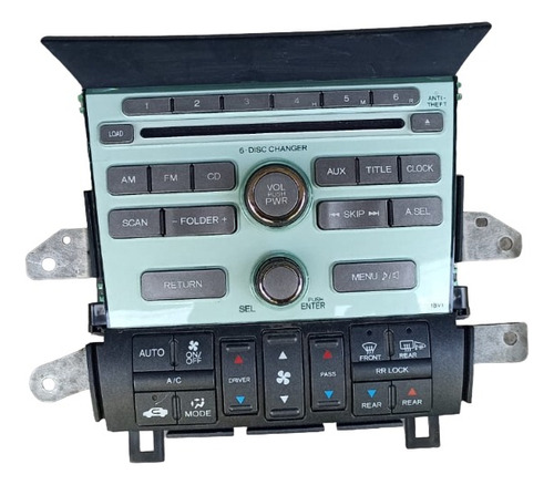 Estereo Honda Pilot Con Control De Clima Incluido 2009-2015