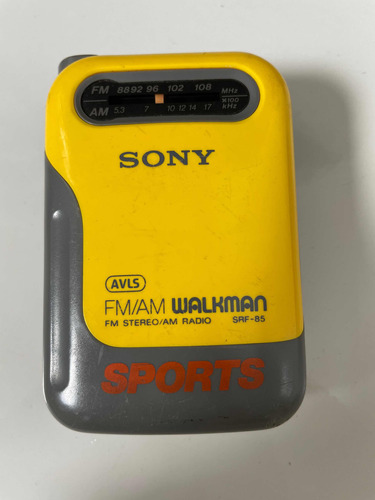 Radio Am/fm Sony Walkman Srf-85