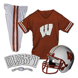 Conjunto De Uniformes Franklin Sports Ncaa Wisconsin Badgers