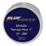 Dado Hexagonal Blue Force Bf05265 1/4 - 28 Nf