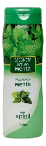 Sabonete Líquido Intimo Aroma Menta Refrescante 210ml Apinil