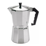 Cafetera Tipo Italiana Aluminio 23cm 12pocillos Moka Express