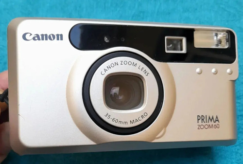 Câmera Fotográfica Canon Prima Zoom 60 Analógica Premium!