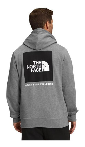 Poleron Hombre The North Face Box Nse Pullover Hoodie Gris