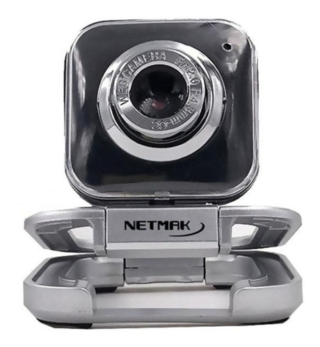 Cámara Web Webcam Netmak Nm-web01 480p Plegable