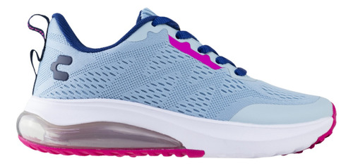 Tenis Mujer Charly Running Para Trotar 1059186 Azul Capsula