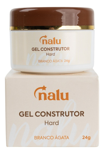 Gel Construtor Branco Ágata Nalu - 24g