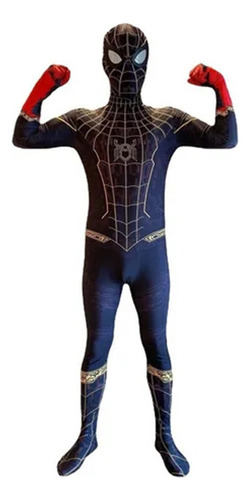 Traje Azul For Cosplay De Spiderman No Way Home