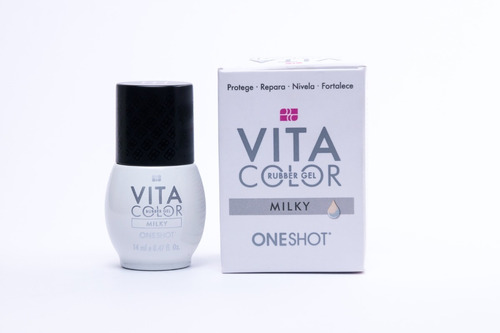 Vita Color Rubber Gel One Shot Con Vitaminas Y Calcio