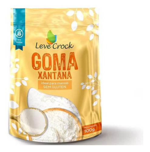 Goma Xantana Sem Glúten Leve Crock 100g