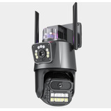 Câmera Híbrida 6mp 3k Icsse Special Edition 360 Police Light
