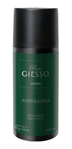 Giesso Puro Naturaleza Hombre Spray Corporal X 160ml