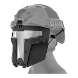 Máscara Airsoft Negro Para Casco Táctico Xtreme C