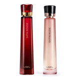 Pack Perfume Satin Rouge + Satin Nude 50ml Lbel