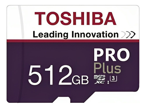 Tarjeta Microsd Toshiba De 512 Gb Xc