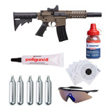 Paq Bushmaster Rifle Mpw Crosman Full Auto Co2 Bbs 4.5mm Xtp