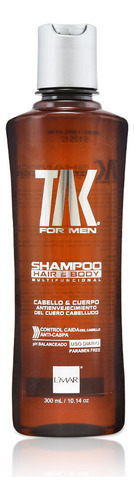 Shampoo Cabello Y Cuerpo, Tac For Men - mL a $87