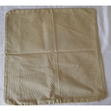 Funda De Almohadon 50x50 Lino Verdoso Liso