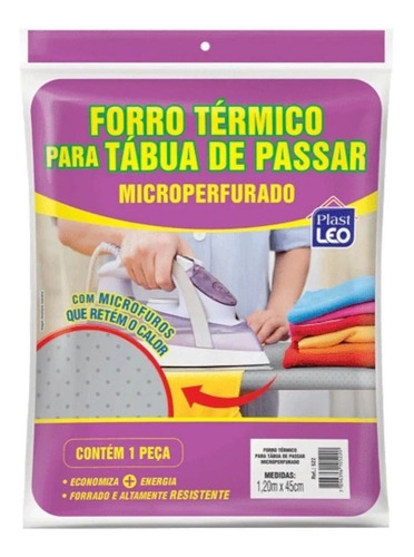 Forro Térmico Para Tábua Passar Microperfurado -plast Leo