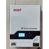 Inversor Hibrido 3000 W 220vac /24vdc 80a Mppt Must Solar