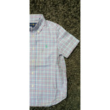 Camisa Ralph Lauren Niño Talla 5 Diseño Geometrico Algodón.