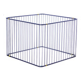 Cercadinho Tubular Auau Preto Para Cães - 80x80cm