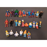 Muñecos Simpson Y Marvel Dc Chocolate Jack Lote