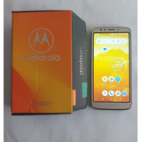 Celular Smartphone Motorola E5 Play + Funda Anti Golpes 