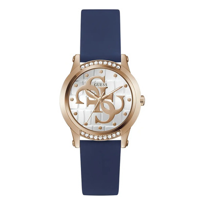 Reloj Guess Annette Azul Mujer Azul Oro Rosa Blanco | Meses sin interés