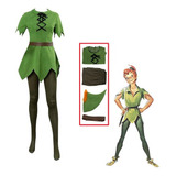 4 Peças De Fantasia De Cosplay Peter Pan, Adulto, Masculino,