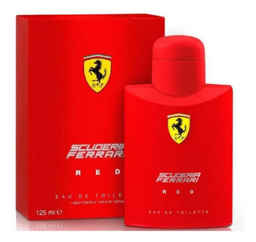 Perfume Scuderia Ferrari Red Edt 125ml Original E Lacrado