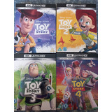 Toy Story 1 2 3 Y 4 Pelicula 4k Uhd + Bluray