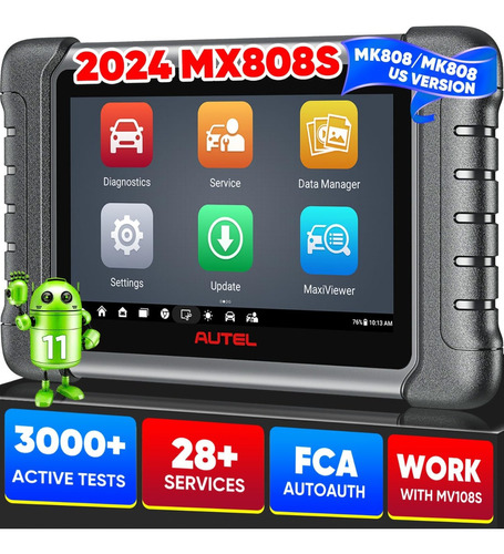 Herramienta De Escaneo Obd2 De Diagnóstico Autel Mx808s