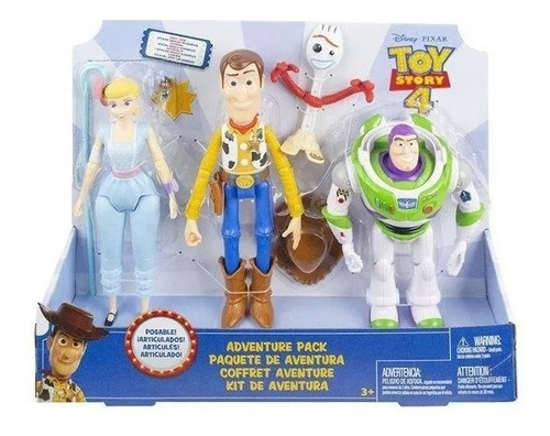 Figuras Kit De Aventura Toy Story 4 / Rabstore