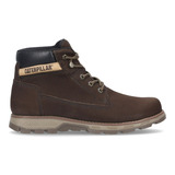 Zapato Caterpillar Horizon Hi Café Oscuro Hombre- P724066m4m