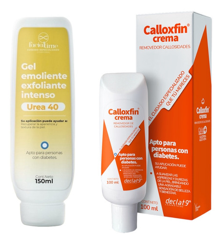 Calloxfin Gel Anti Callos Callosidades Y Gel Urea 40 Vit E