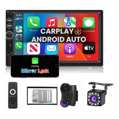 Estéreo Auto Fnbrli 7018b-c Pantalla Carplay Fm Bluetooth | Meses sin interés