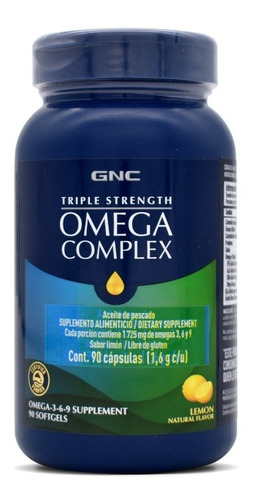 Gnc Triple Strength Omega Complex