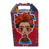 30 Caja Dulcera/lonchera Frida Kahlo. Fiesta, Dulces.