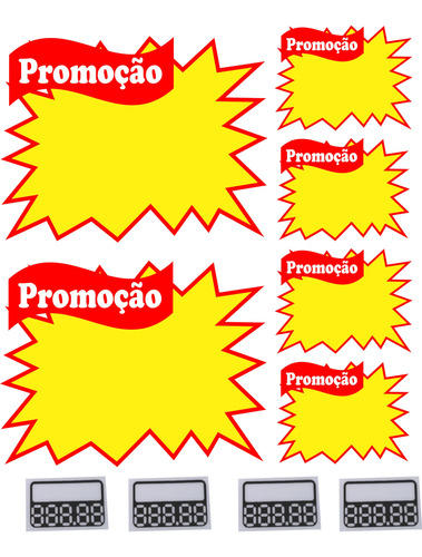 Cartaz Em Pvc Splash (reutilizável) 160 Placas Promoção Our