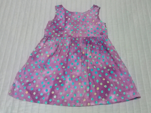 Vestido D Nena Marca Cheeky Talle 2 Diseño Artístico Colores