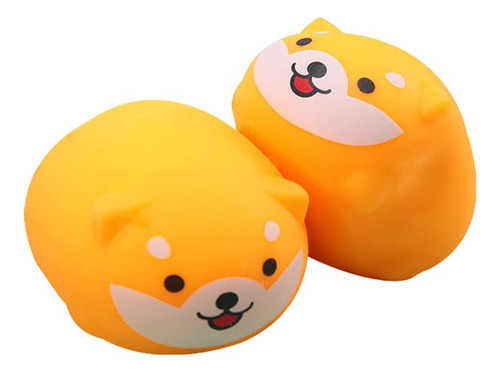 2u Squishy Shiba Inu Juguete Antiestrés Descompresión Blando