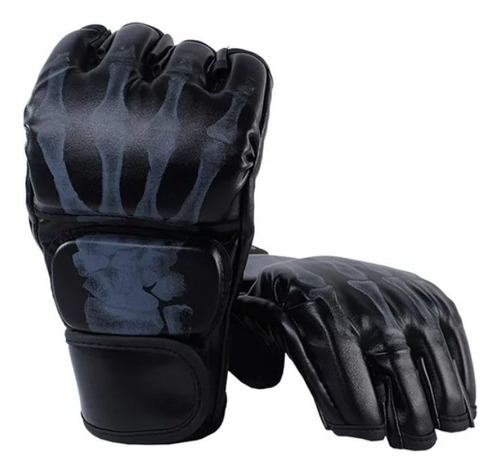 Guantes De Boxeo Medio Dedo Mma -  Entrenamiento Kick Boxing